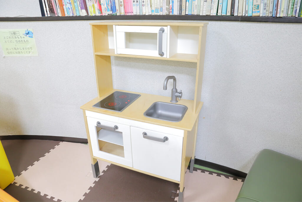 キッズスペースのキッチン